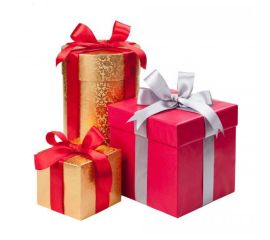 Коробки подарочные,  Наполнители