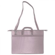 Папка д/рис. А2 ПР 6 пласт.на молнии СЕРАЯ с ручкой арт.10726