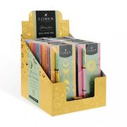 Ручка шариковая подарочная LOREX Slim Chic HOROSCOPE синий 0,7 мм корпус металл ассорти металл индивидуальная упаковка