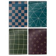 Блокнот А6 40 л. кл. Schoolformat ИДЕИ И ВДОХНОВЕНИЕ греб. мел. карт., спл. Уф-лак