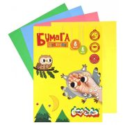 Бумага цв. Каляка-Маляка 8 цв. 8 л. мел. А4 210х297 мм в папке