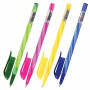 Ручка шариковая STAFF «College BP-12», СИНЯЯ, корпус ассорти, узел 0,7 мм, линия письма 0,35 мм, 143745