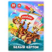 Картон белый А4,6 л  Creativiki КБ6ЛКР