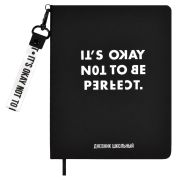 Дневник школьный арт. 66458 / 15 ЛЕЙКЕР СОФТ-ТАЧ ЧЁРНЫЙ (кожзам:  А5+; твёрдый переплёт, материал обложки: искусственная кожа «Лейкер софт-тач»; декор: шелкография в одну краску; способ крепления блока: ниткошвейный; вн. блок: 48 л., белый офсет 80 