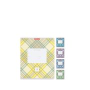 Тетрадь школьная ученическая ErichKrause Optima Check ассорти, 18 листов, линейка (в плёнке по 10 шт.)_MIX-PACK