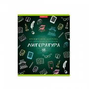 Тетрадь общая ученическая ErichKrause К доске!, Литература, 48 листов, линейка