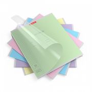 Тетрадь школьная учен. с пластиковой обложкой на скобе ErichKrause Классика CoverPrо ассорти,