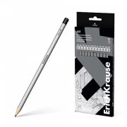 Набор из 12 чернографитных карандашей  ArtBerry®, шестигранных,  5H, 4H, 4H, 2H, H, HB, HB, B, 2B, 4