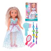 453332	Кукла Мэгги интерактивная 35см «Нежное прикосновение» голуб.