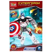 383656 Конструктор супергерои, 55 дет. Город мастеров