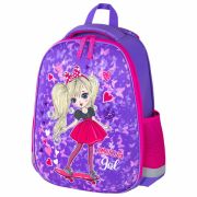 Ранец ПИФАГОР EVA BASIC, 1 отделение, эргономичная спинка, «Amazing girl», 39х30х16 см, 271377