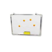 Доска магнитно-маркерная Alingar, 800х1200 мм, металлопластик, в комплекте 4 магнита, губка