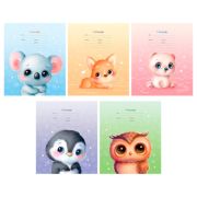 Тетрадь 12л., клетка BG «Маленькая любовь», эконом