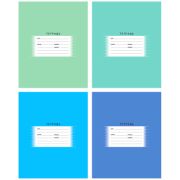 Тетрадь 18л., линия BG «Школьная», эконом