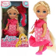 Кукла Анечка 12см, акс., кор КАРАПУЗ в кор.120шт