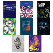 Дневник 1-11 кл. 40л. на скобе BG «Mix-8, Мальчики»