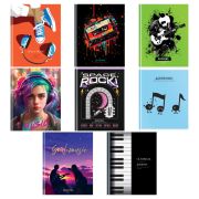 Дневник для музыкальной школы 48л. BG «Mix-8, Универсальный», матовая ламинация