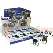 Коллекция машинок - трансформеров, 8 шт