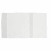 Обложка ПВХ для учебников и тетрадей А4, контурных карт, атласов БОЛЬШОГО ФОРМАТА, ПЛОТНАЯ, 100 мкм, 295х560 мм, прозрачная, ПИФАГОР, 229336