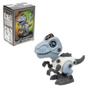 1toy RoboLife «Велоцираптор», динозавр сборный со светом, звуком (13,5*10 см)