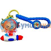 Брелок Ракета с кошечкой 4XL, 12 шт