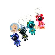 Брелок Мишка космонавт 2XL, 12 шт