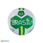 57056 Мяч футбольный X-Match «Бразилия», 1 слой PVC 1,6 мм. 300 г., размер 5