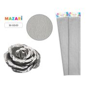 Бумага крепированная 50х250 см, серебристая