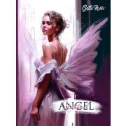 Gatto Rosso. Angel Sketchbook. Angel in Purple