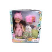 Игр. наб. Милашка, в компл. кукла 25 см. озвуч., 2 предм., эл. пит. AG13х2шт. вх. в компл.