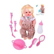 Игр. наб. Милашка, в компл. кукла 30 см. озвуч., 2/6 предм. в ассорт., эл. пит. AG13х2шт. вх. в компл.