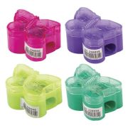 Точилка ПИФАГОР с контейнером, пласт. БАБОЧКА 226935