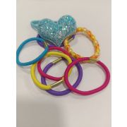 Резинка 1 шт цветная Детская,в ассорт.