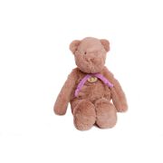 Медведь 40 см персик/фиолетовый Lapkin