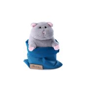 Хомяк 20 см серый, Lapkin