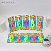 Свеча для торта цифры «Классика». 10,2 см