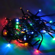 Гирлянда 200 LED  в ассорт. синяя. цветная