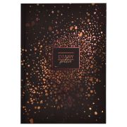 Ежедневник недатированный DIARY арт. 61461 ЗОЛОТЫЕ КАПЛИ / А5, 80 л., твёрдый переплёт, полноцветная