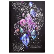 Записная книжка арт. 61617 КРИСТАЛЛЫ / 140х200 мм, 80 л., твёрдый переплёт, полноцветная печать, выб