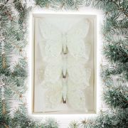 Набор подвесок, 3 шт., Darlens, «Бабочки», 12 см, с зажимом