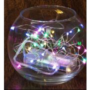 ГИРЛЯНДА на проволоке DC-30,30ламп,3м на батарейках, цвет в ассортим.