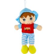 Мягкая кукла «Яркая куколка» (25см)(цвет микс, в пакете) (Арт. ИК-1708)