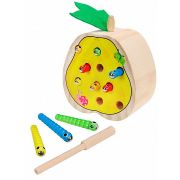 Рыбалка деревянная магнитная «Груша» (15х14х7,5 см) в коробке (арт. ИД-5549)