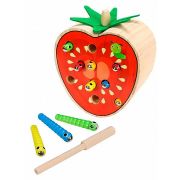 Рыбалка деревянная магнитная «Помидор» (15х14х7,5 см) в коробке (арт. ИД-5551)