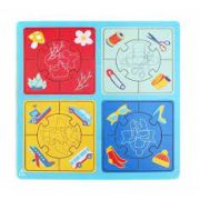 Игрушка развивающая: Пазл большой «Найди силуэт» 0088