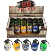 Пульки JDQ в пласт. гранате в дисплее уп-24шт в кор.8уп