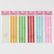 Клеевые декор. кристаллы  АСС.ЖЕМЧУГ  36*8,5cм арт.5541