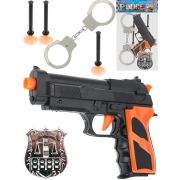 Пистолет с пулями-присосками, в наборе (16х2,2х10 см) (6 предм., в пакете) ( Арт. 2034296)