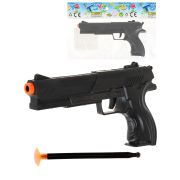 Пистолет с пулями-присосками (24 см) (3 пули в к-те)  в пакете (Арт. 2174855)