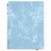 Ежедневник А5 100л ВЕЛЮР ДЖИНС +ручка арт.16322